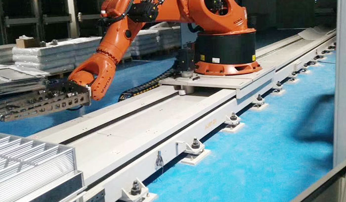 吴江Robot seventh axis ground orbit